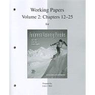 Working Papers (print) Vol 2  for FAP Volume 2 (CH 12-25)