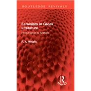 Feminism in Greek Literature