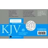 KJV Lectern Bible, Black Goatskin Leather over Boards, KJ986:XB
