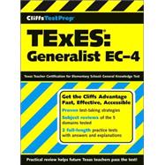 [TExES - Generalist EC-4 : Texas Teacher Certification for Elemenatary School - General Knowledge Test
