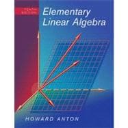 Elementary Linear Algebra, 10th Edition