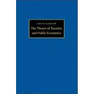 Theory of Taxation and Public Economics