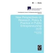 New Perspectives on Research, Policy & Practice in Public Entrepreneurship