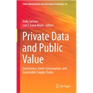 Private Data and Public Value