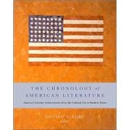 The Chronology of American Literature