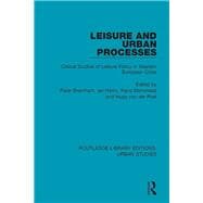 Leisure and Urban Processes
