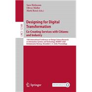 Designing for Digital Transformation. Co-Creating Services with Citizens and Industry