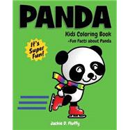 Panda Kids Coloring Book + Fun Facts About Panda