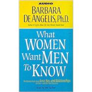 What Women Want Men to Know