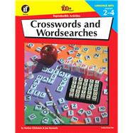 Crosswords and Wordsearches, Grades 2 to 4