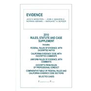 Evidence, Rules and Statute Supplement, 2010