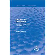 Culture and Consensus (Routledge Revivals)