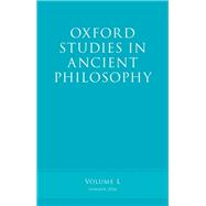 Oxford Studies in Ancient Philosophy, Volume 50