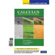 Calculus and Its Applications, Books a la Carte Edition