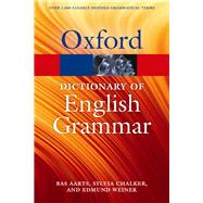 The Oxford Dictionary of English Grammar,9780199658237