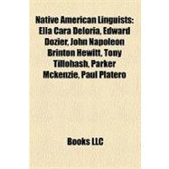 Native American Linguists
