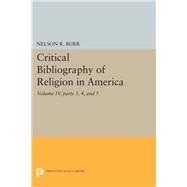Critical Bibliography of Religion in America