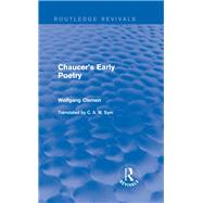 Chaucer's Early Poetry (Routledge Revivals)