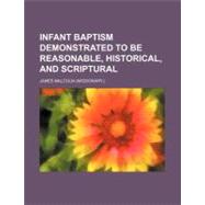 Infant Baptism Demonstrated to Be Reasonable, Historical, and Scriptural