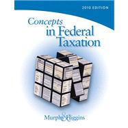Concepts in Federal Taxation 2010 (with TaxCut Tax Preparation Software CD-ROM and RIA Printed Access Card)