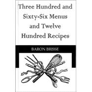 Three Hundred & Sixty Six Menus