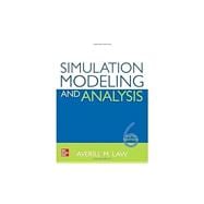 Simulation Modeling and Analysis book cover, ISBN 9781264268245