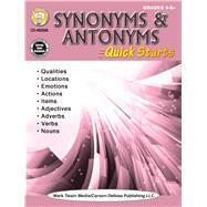 Synonyms & Antonyms Quick Starts Workbook, Grades 4-12