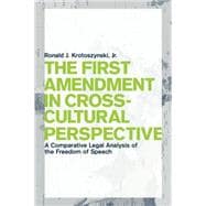 The First Amendment in Cross-cultural Perspective