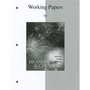 Working Papers to accompany Financial Accounting