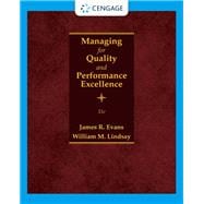 Managing for Quality and Performance Excellence