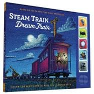 Steam Train  Dream Train Sound Book (Sound Books for Baby, Interactive Books, Train Books for Toddlers, Children's Bedtime Stories, Train Board Books)