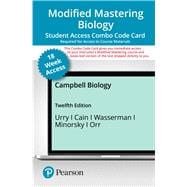 Modified Mastering Biology with Pearson eText -- Combo Acces Card -- for Campbell Biology (18-Weeks)