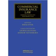Commercial Insurance Law book cover, ISBN 9781040548257