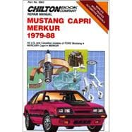 Chilton's Mustang, Capri, Merkur 1979-88