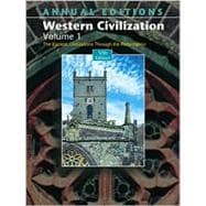 Annual Editions: Western Civilization, Volume 1