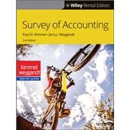 Survey of Accounting, 2nd Edition [Rental Edition]