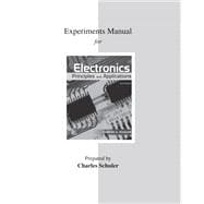 Experiments Manual for Electronics: Principles & Applications