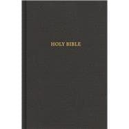CSB Grace Bible, Charcoal Cloth Over Board (Dyslexia Friendly)