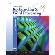Keyboarding & Word Processing, Complete Course, Lessons 1-120 (with Data CD-ROM)
