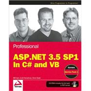 Professional Asp.net 3.5 Sp1 Edition: In C# and Vb