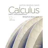 Calculus Early Transcendentals, WileyPLUS Multi-term