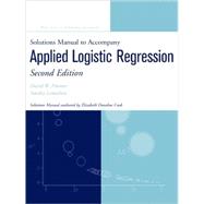 Solutions Manual to accompany Applied Logistic Regression