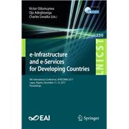 E-infrastructure and E-services for Developing Countries