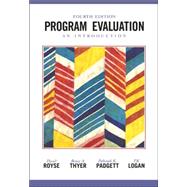 Program Evaluation An Introduction