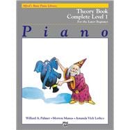 Alfred's Basic Piano Library Piano Course, Theory Book Complete Level 1