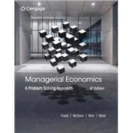 MindTap for Froeb/McCann/Ward/Shor’s Managerial Economics: A Problem Solving Approach, 1 term