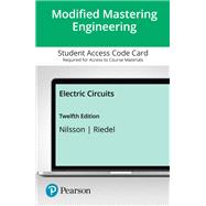 Modified Mastering Engineering with Pearson eText -- Access Card -- for Electric Circuits