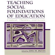 Teaching Social Foundations of Education