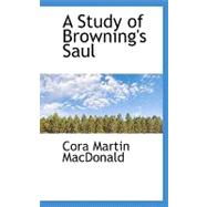 A Study of Browning's Saul