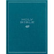 CSB Illustrator’s Notetaking Bible, Large Print Edition, Deep Caribbean Blue Cloth Over Board